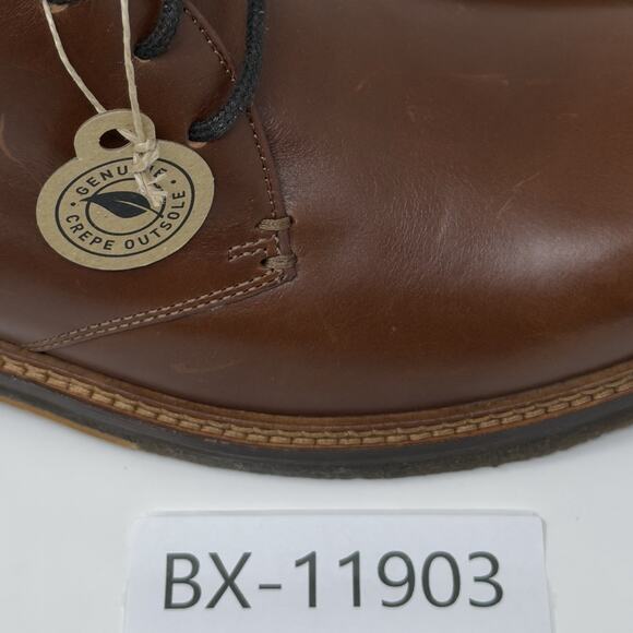 Johnston & Murphy Chukka Boots Mens Size 11.5 Brown Crêpe Sheepskin MRSP $175 main image 11